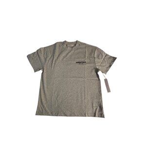 Essentials Fear Of God Mens Gray T-Shirt Size M